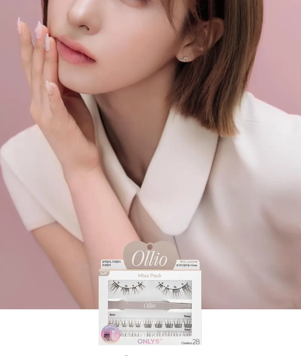 [1위속눈썹/대용량출시] 올리오 노글루 속눈썹 클리어 싱글팩 플러스 8종 상세페이지 24